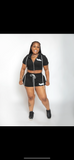 Baddies Short Set (Black)